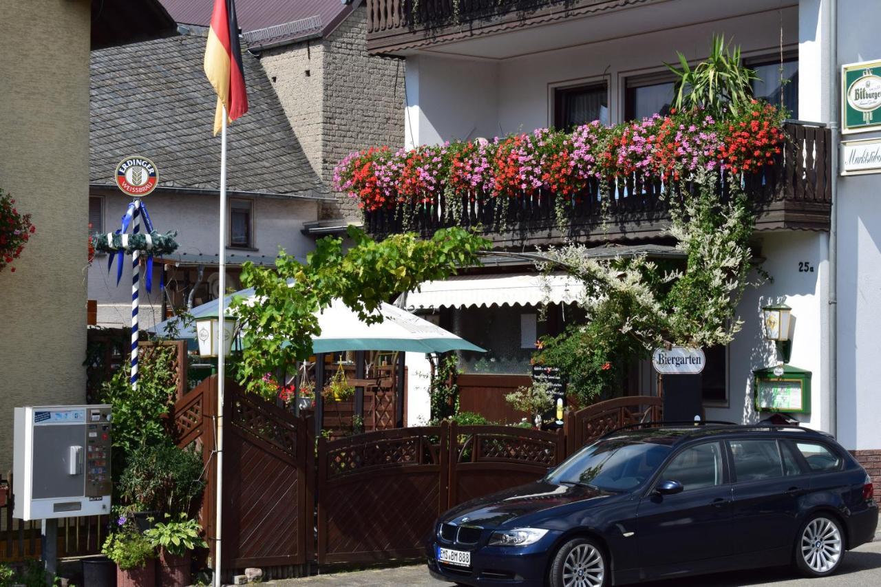 Gaststaette Marktstuebchen Bornich Exteriör bild