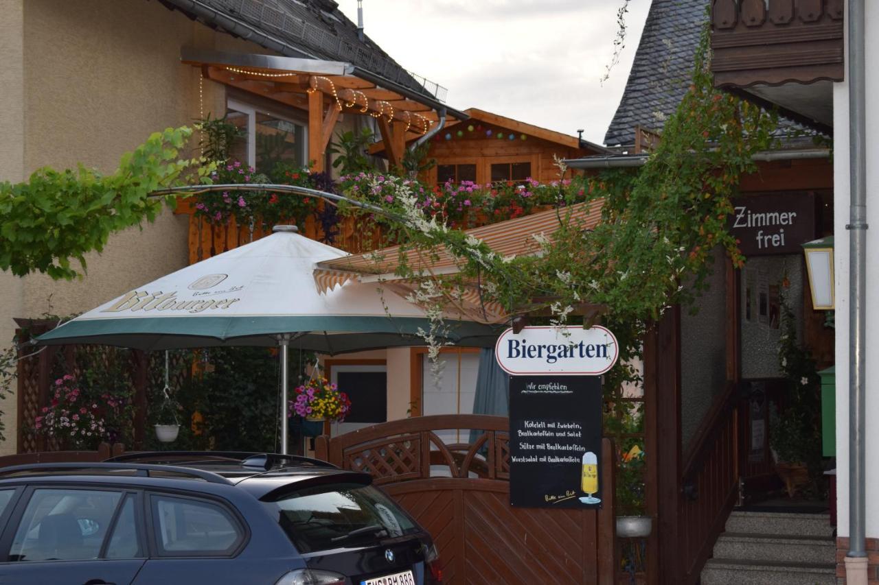 Gaststaette Marktstuebchen Bornich Exteriör bild
